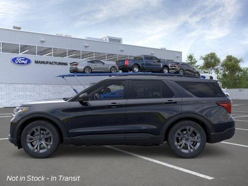 Agate Black Metallic 2026 Ford Explorer Active