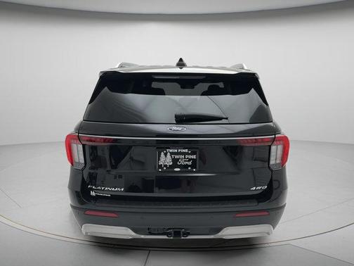 Black Metallic 2025 Ford Explorer Platinum