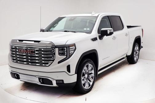 White Frost Tri-Coat 2022 GMC Sierra 1500 Denali