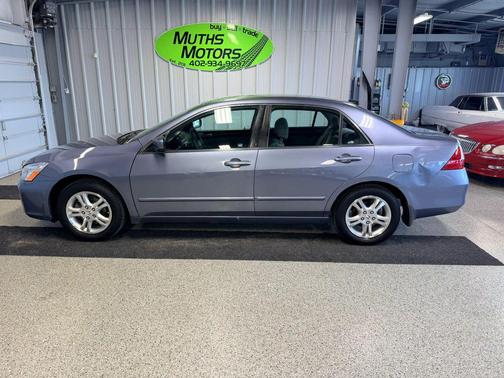 Blue 2007 Honda Accord SE
