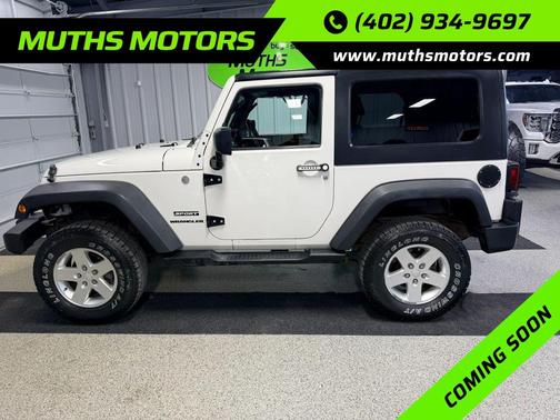 White 2010 Jeep Wrangler Sport