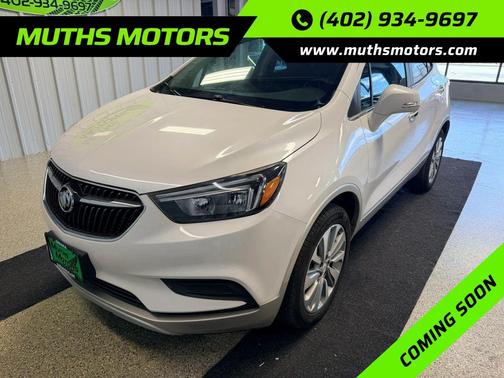 Summit White 2017 Buick Encore Preferred