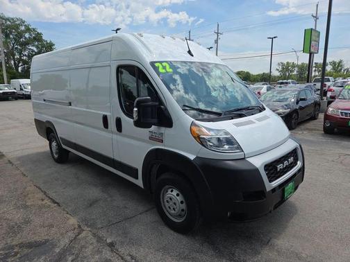 Bright White Clearcoat 2022 RAM ProMaster 3500 High Roof