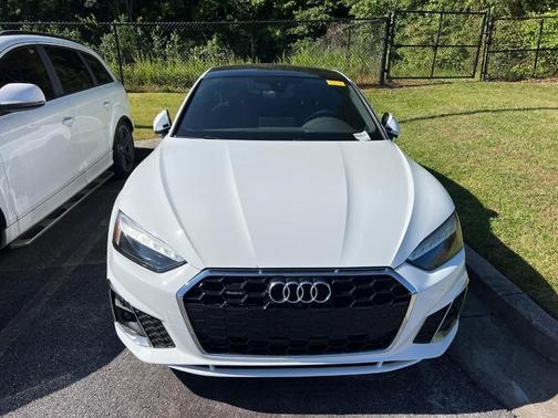 Ibis White 2021 Audi A5 45 S line Premium Plus