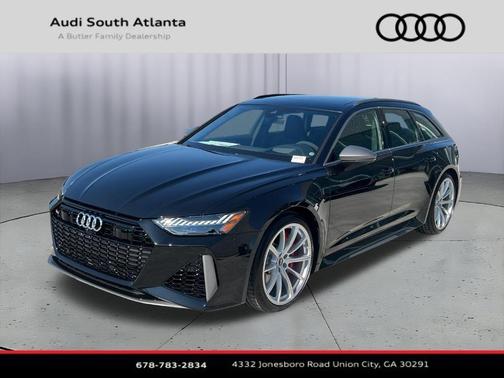 Mythos Black Metallic 2026 Audi RS 6 Avant 4.0T quattro performance