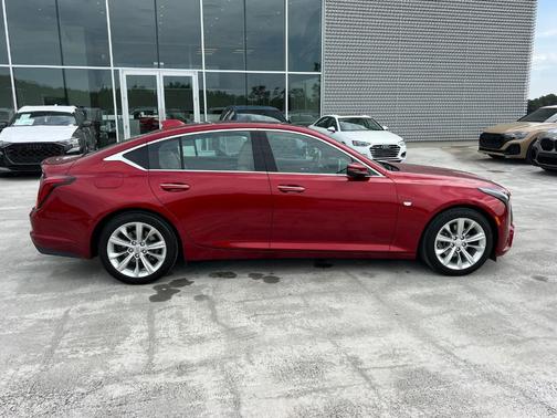 Radiant Red 2025 Cadillac CT5 Premium Luxury RWD