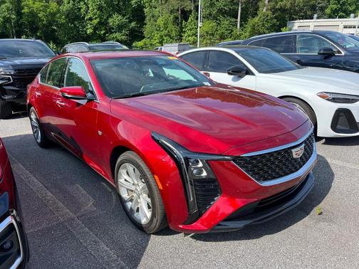 Radiant Red 2025 Cadillac CT5 Premium Luxury RWD