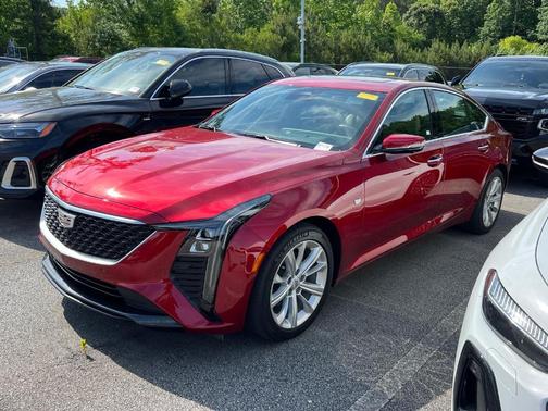 Radiant Red 2025 Cadillac CT5 Premium Luxury RWD