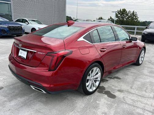 Radiant Red 2025 Cadillac CT5 Premium Luxury RWD