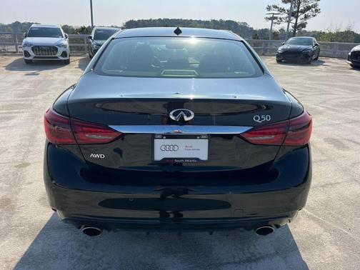 Black Obsidian 2023 INFINITI Q50 LUXE