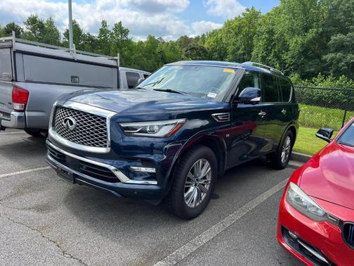 Hermosa Blue 2020 INFINITI QX80 Luxe