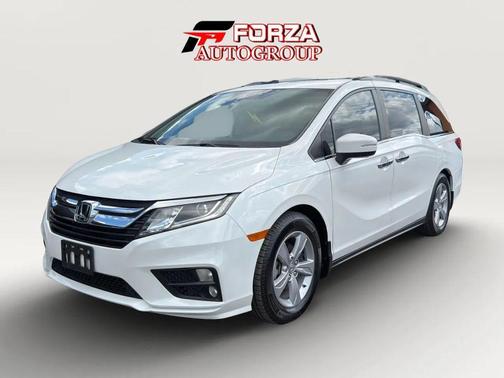 White 2020 Honda Odyssey EX-L w/Navigation/RES