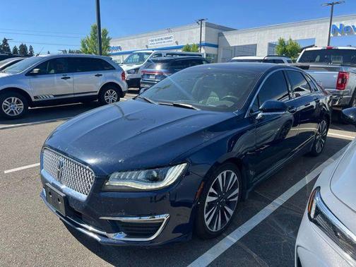 Blue 2018 Lincoln MKZ Hybrid Reserve