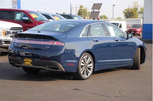 Blue 2018 Lincoln MKZ Hybrid Reserve