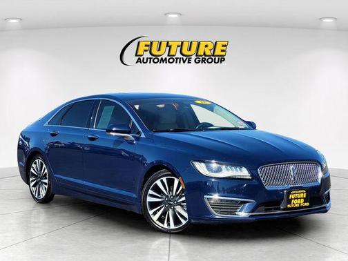 Blue 2018 Lincoln MKZ Hybrid Reserve