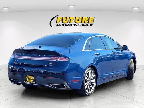 Blue 2018 Lincoln MKZ Hybrid Reserve