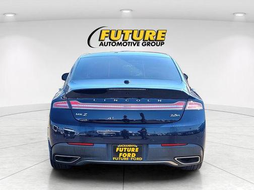 Blue 2018 Lincoln MKZ Hybrid Reserve