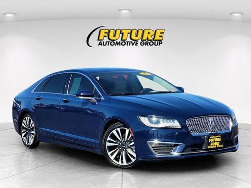 Blue 2018 Lincoln MKZ Hybrid Reserve