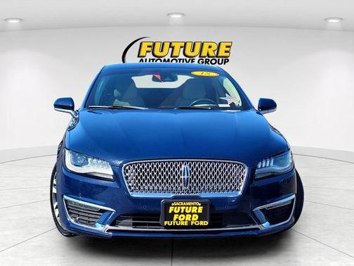 Blue 2018 Lincoln MKZ Hybrid Reserve