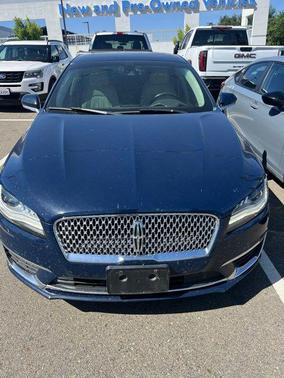 Blue 2018 Lincoln MKZ Hybrid Reserve