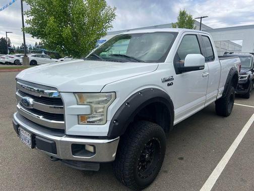 Oxford White 2015 Ford F-150 Lariat