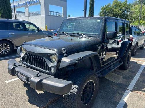 Black Clearcoat 2017 Jeep Wrangler Unlimited Sport