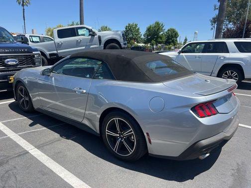 Iconic Silver Metallic 2025 Ford Mustang EcoBoost Premium