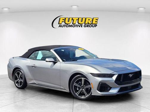 Iconic Silver Metallic 2025 Ford Mustang EcoBoost Premium
