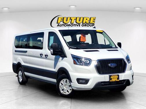 Oxford White 2023 Ford Transit-350 XLT