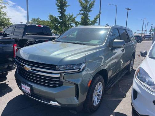 Silver Sage Metallic 2023 Chevrolet Tahoe LT