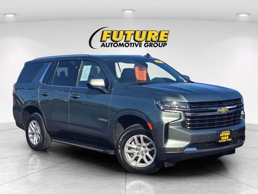 Silver Sage Metallic 2023 Chevrolet Tahoe LT