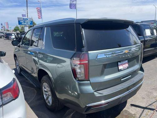 Silver Sage Metallic 2023 Chevrolet Tahoe LT