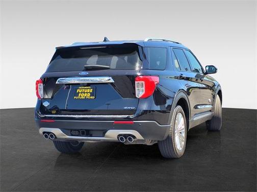 Agate Black Metallic 2022 Ford Explorer King Ranch