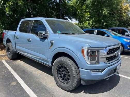 Azure Gray Metallic Tri-Coat 2023 Ford F-150 Platinum
