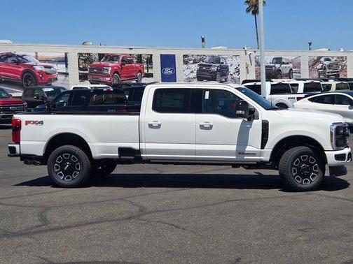 Star White Metallic Tri-Coat 2026 Ford F-350 Platinum