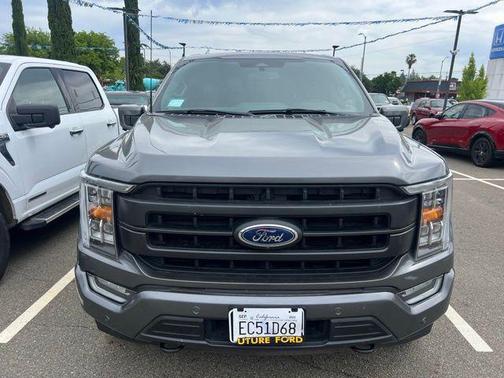 Carbonized Gray Metallic 2022 Ford F-150 Lariat