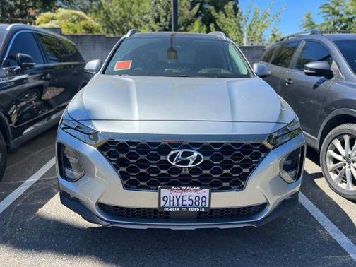 Shimmering Silver Pearl 2020 Hyundai SANTA FE Limited 2.4