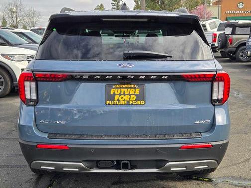 Vapor Blue Metallic 2026 Ford Explorer Active