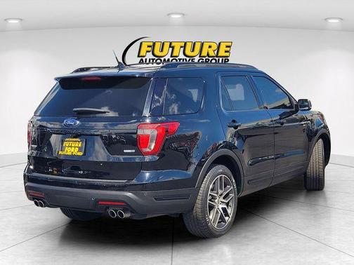 Shadow Black 2018 Ford Explorer Sport