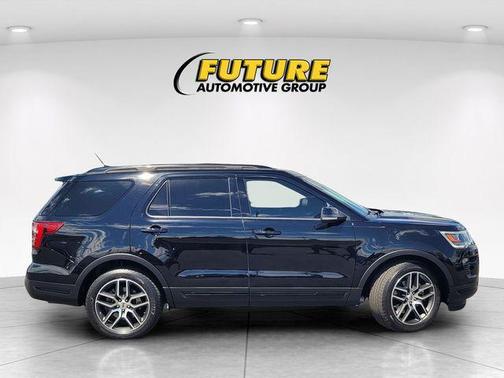 Shadow Black 2018 Ford Explorer Sport