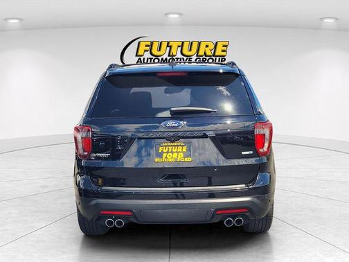 Shadow Black 2018 Ford Explorer Sport