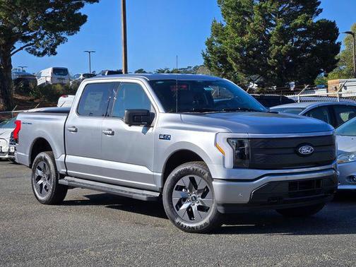 Iconic Silver Metallic 2025 Ford F-150 Lightning Flash