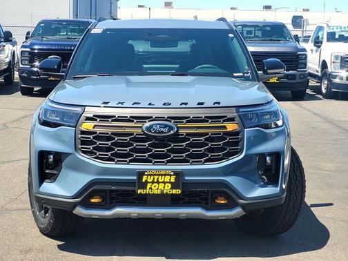 Vapor Blue Metallic 2026 Ford Explorer Tremor
