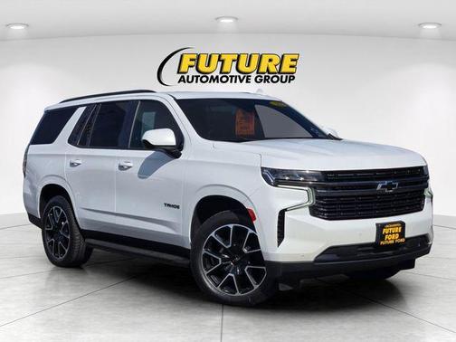 Summit White 2022 Chevrolet Tahoe 4WD RST