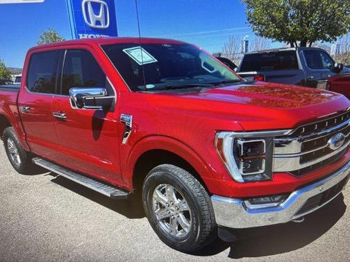 Rapid Red Metallic Tinted Clearcoat 2022 Ford F-150 Lariat