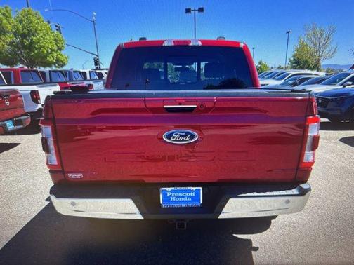 Rapid Red Metallic Tinted Clearcoat 2022 Ford F-150 Lariat