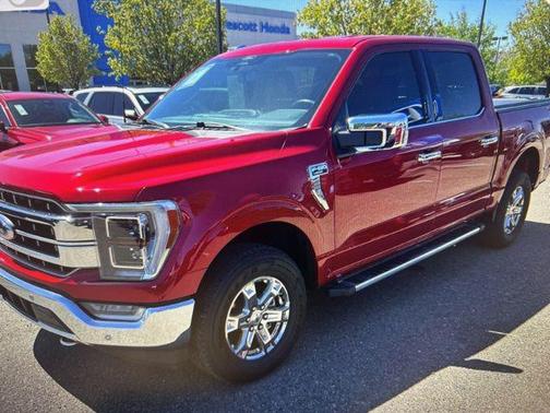 Rapid Red Metallic Tinted Clearcoat 2022 Ford F-150 Lariat