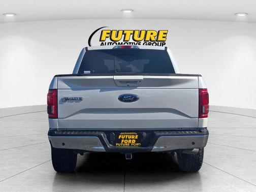White Platinum Clearcoat Metallic 2016 Ford F-150 Lariat