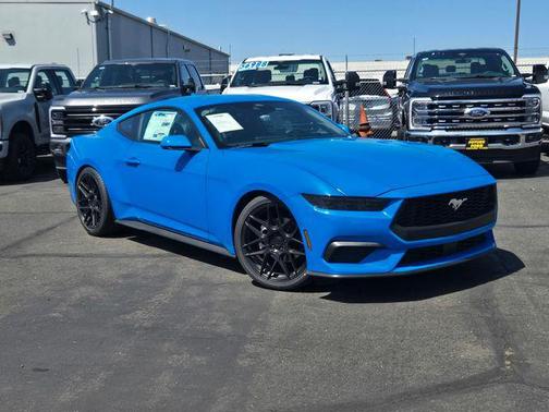 Grabber Blue Metallic 2025 Ford Mustang EcoBoost