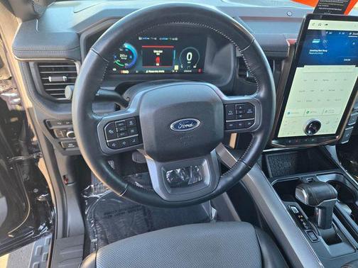 Antimatter Blue Metallic 2023 Ford F-150 Lightning LARIAT